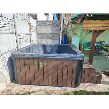 MONACO IN - Hot tub with internal stove
