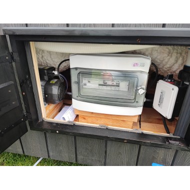 MONACO IN - Hot tub with internal stove