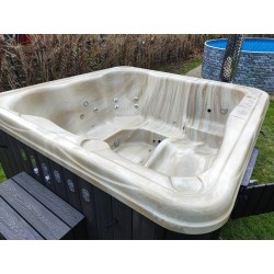 MONACO IN - Hot tub with internal stove