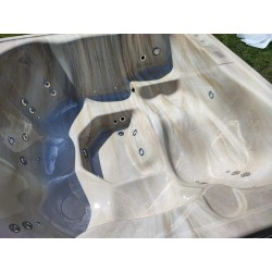 MONACO IN - Hot tub with internal stove