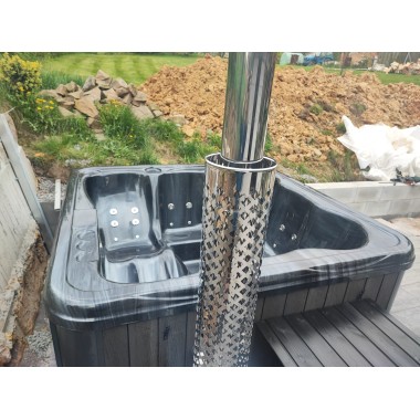 MONACO IN - Hot tub with internal stove