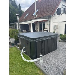 MONACO IN - Hot tub with internal stove