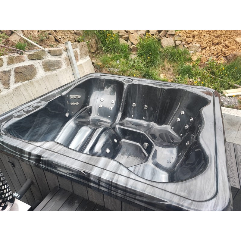 MONACO IN - ACRYL Badefass Whirlpool Hot Tub komplettes Angebot FREI GELIEFERT