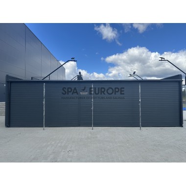 Pavillon im Freien 10x4 m