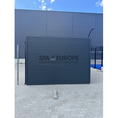 Pavillon im Freien 10x4 m