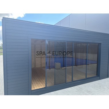 Pavillon im Freien 10x4 m