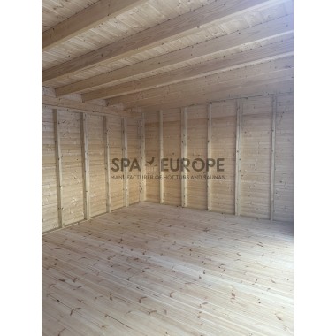 Pavillon im Freien 10x4 m