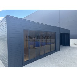 Pavillon im Freien 10x4 m
