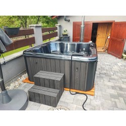 MONACO OUT ACRYL Badefass Whirlpool Hot Tub mit Zubehör und FREI GELIEFERT