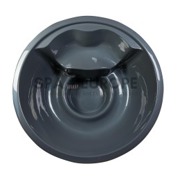 A pre-configured hot tub with accessories, delivered free of charge