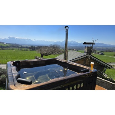 MONACO IN - ACRYL Badefass Whirlpool Hot Tub komplettes Angebot FREI GELIEFERT
