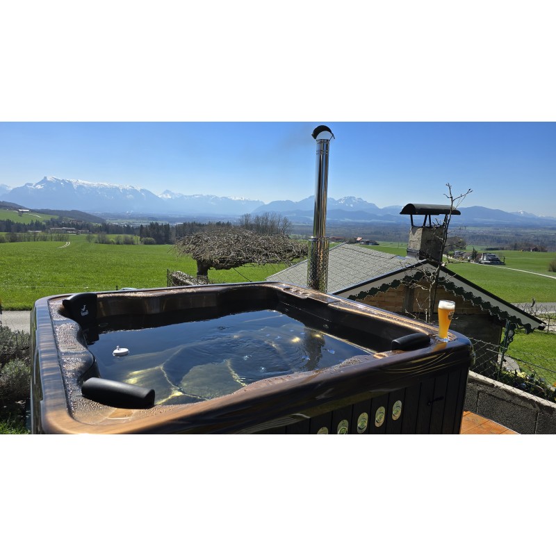 MONACO IN - ACRYL Badefass Whirlpool Hot Tub komplettes Angebot FREI GELIEFERT