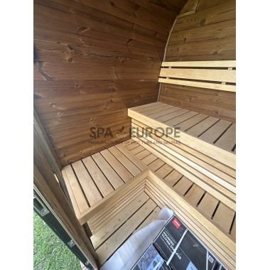 Cube shape sauna CS16+R
