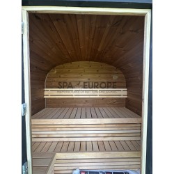 Cube shape sauna CS16+R