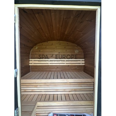 Cube shape sauna CS16+R