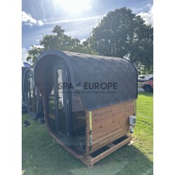 Cube shape sauna CS16+R