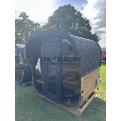 Cube shape sauna CS16+R
