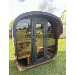 Cube shape sauna CS16+R