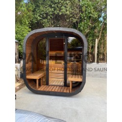 Cube shape sauna CS30T