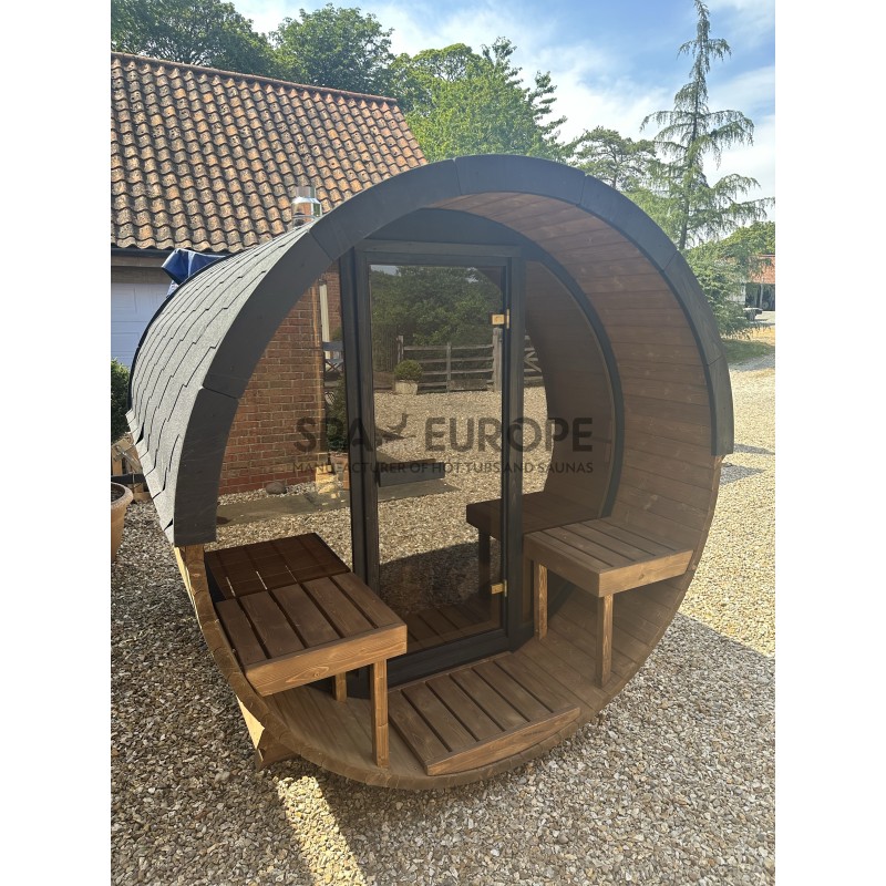 Round Barrel Sauna BS25T