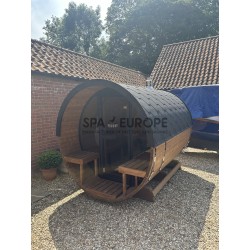 Round Barrel Sauna BS25T