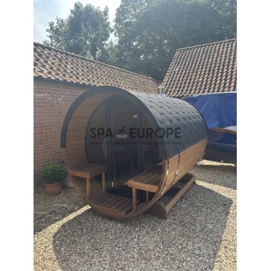 Round Barrel Sauna BS25T
