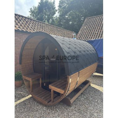 Round Barrel Sauna BS25T