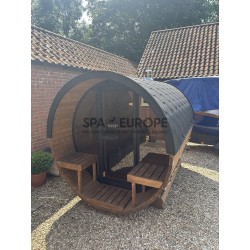Round Barrel Sauna BS25T
