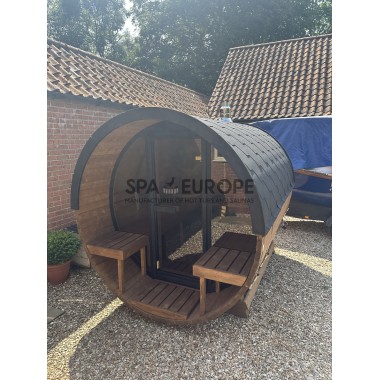 Round Barrel Sauna BS25T