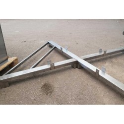 Wannenboden aus Metall 220 cm