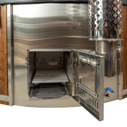 ELITE - Hot tub with integrated stove