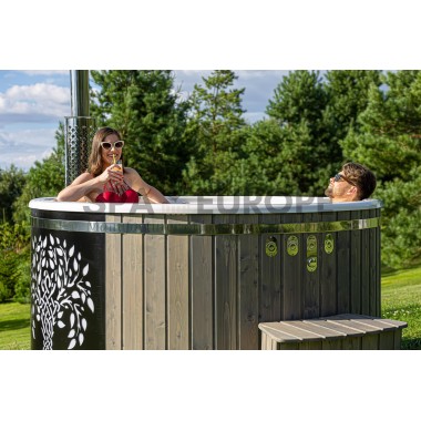 PRIME - Hot tub with external stove