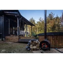PRIME - Hot tub with external stove