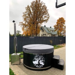 PRIME - Hot tub with external stove