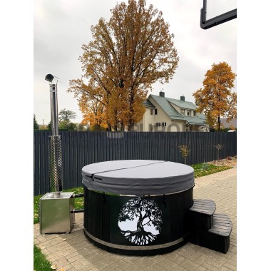 PRIME - Hot tub with external stove