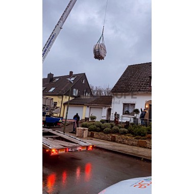 PRIME - Badefass mit einem externen Ofen