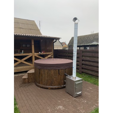 PRIME - Hot tub with external stove