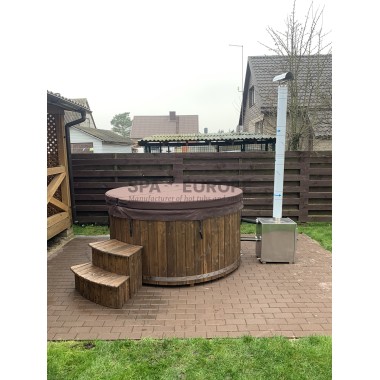 PRIME - Hot tub with external stove