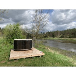 OFURO - Hot tub with external stove