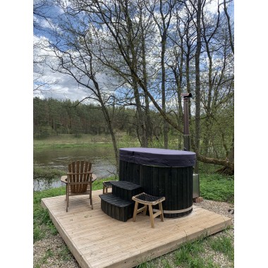 OFURO - Hot tub with external stove