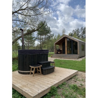 OFURO - Hot tub with external stove