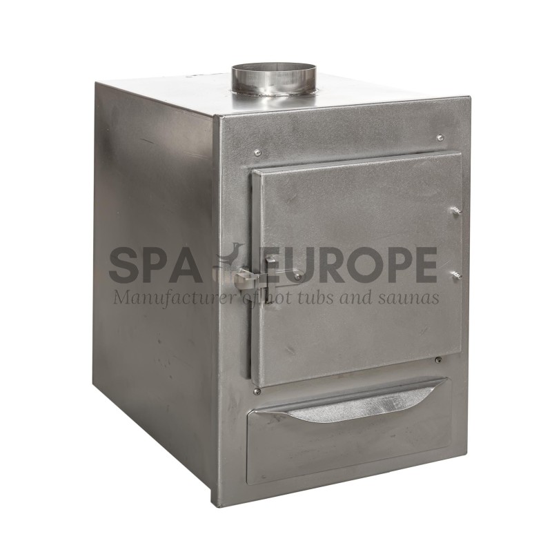 50 cm wood fired external heater