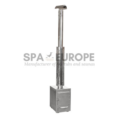 50 cm wood fired external heater