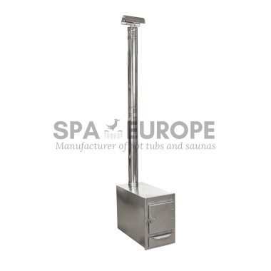 50 cm wood fired external heater